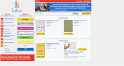 Desktop Screenshot of lebon-libros.com